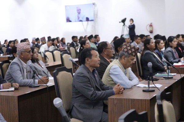 सांसदहरूको बायोमेट्रिक विवरण संकलन