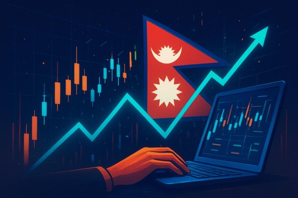 शेयर बजारमा सुधार, नेप्से ४.७९ अंकले बढ्यो