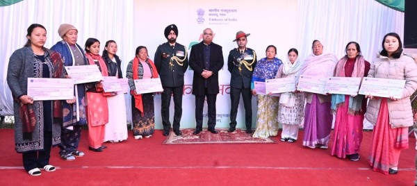 भारतीय राजदूतावासमा मनाइयो भारतको ७७ औँ गणतन्त्र दिवस