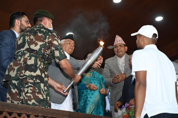 खेलकुदका माध्यमबाट अन्तरराष्ट्रिय सम्बन्ध विस्तारमा महत्त्वपूर्ण योगदान पुग्छ : राष्ट्रपति