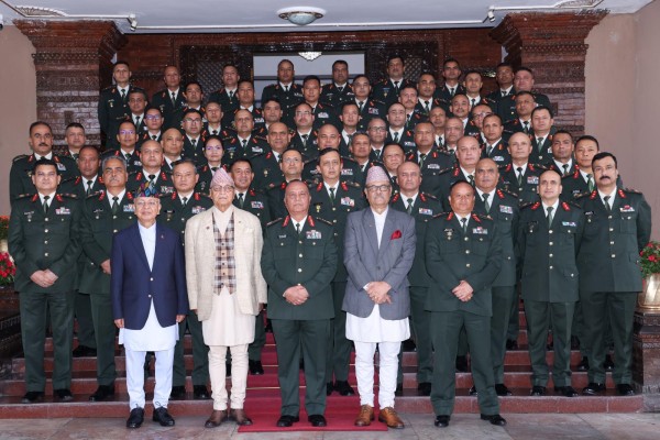 नेपाली सेनाको ‘हायर कमाण्ड तथा म्यानेजमेन्ट’ तालिम सम्पन्न, ३५ अधिकृत दीक्षित