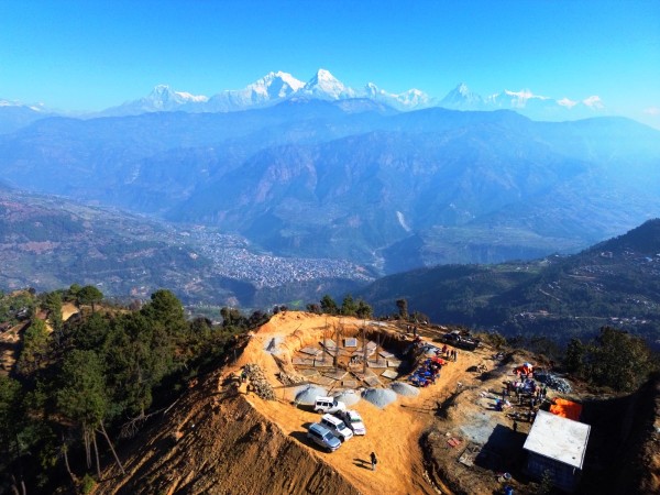 ‘ब्लु हिल’मा पर्यटकीय पूर्वाधार निर्माण गरिँदै   