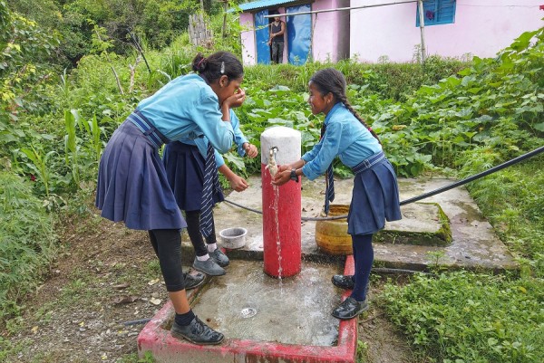 सभापोखरीका चारसय घरमा खानेपानीको पहुँच   