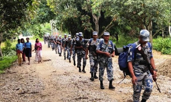 मधेशमा सुरक्षा व्यवस्था कडा    