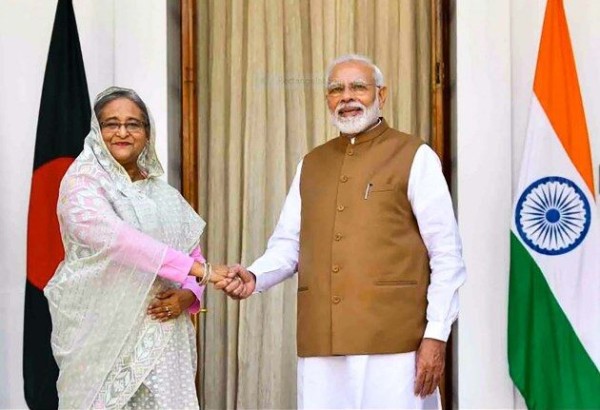 मोदी र हसिनाद्वारा भारत-बंगलादेशबीचको रेल, विद्युत् क्षेत्र परियोजनाको उद्घाटन