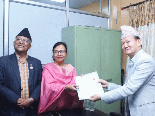 राज्य व्यवस्था समिति सभापतिमा न्यौपाने सर्वसम्मत