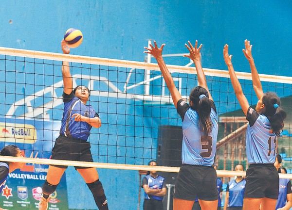 राष्ट्रिय महिला भलिबल प्रतियोगिता यही पुस २३ देखि
