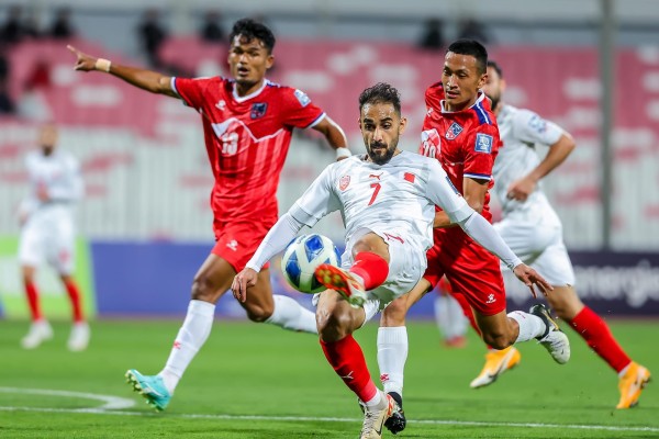 फिफा विश्वकप छनोट : नेपाल बहराइनसँग पराजित