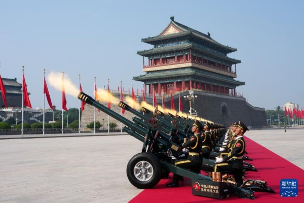 बेइजिङमा चिनियाँ जनताको जापानी अतिक्रमणविरूद्धको युद्ध तथा विश्व फासिवाद विरोधी युद्धमाथिको विजयको ८०औँ वार्षिकोत्सव समारोह (फोटो फिचर)