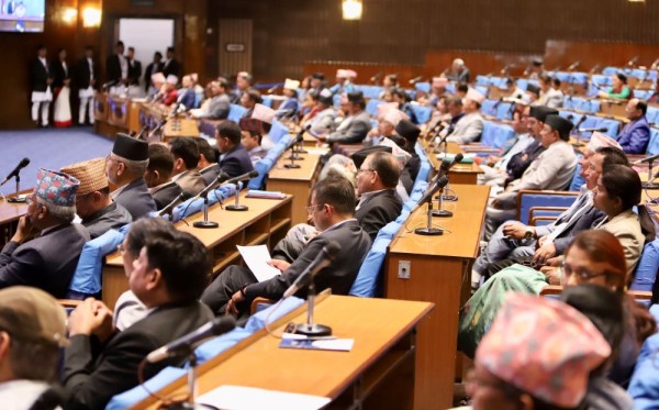 प्रतिनिधिसभा बैठकमा वैकल्पिक विकास वित्त परिचालन विधेयक पेस हुँदै        