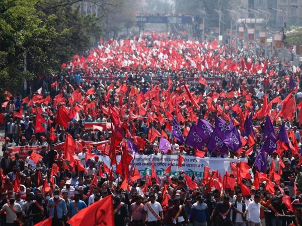 भृकुटीमण्डपमा समाजवादी मोर्चाको सभा