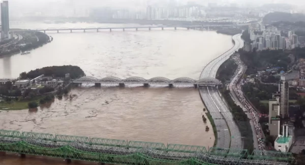 दक्षिण कोरियामा १२० वर्षमा सबैभन्दा बढी वर्षा        