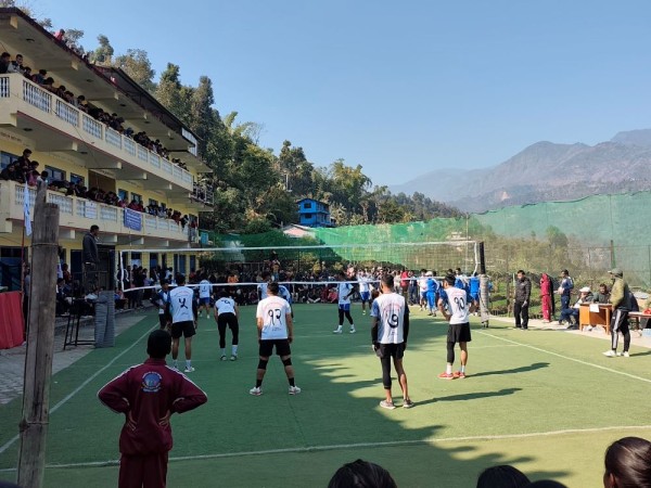 सरोज स्मृति कप भलिबलको उपाधि मेलम्चीलाई    