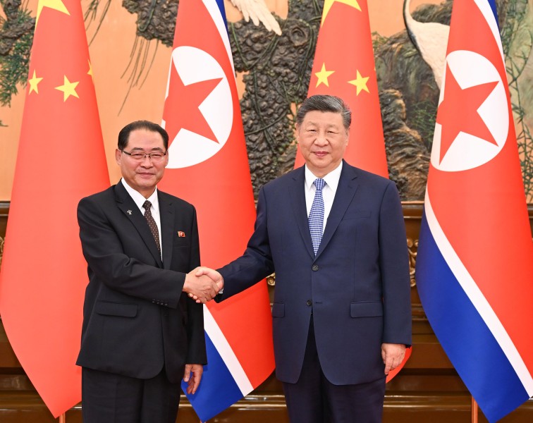 CHINA-BEIJING-XI JINPING-PREMIER OF DPRK CABINET-MEETING (CN)