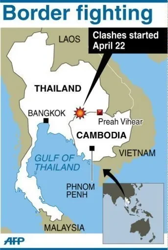 सीमा विवादका कारण कम्बोडियामा जनजीवन प्रभावित        