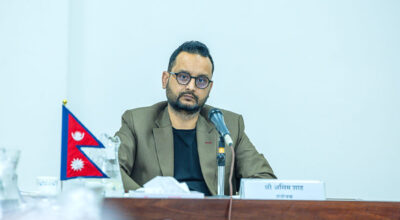 संविधान संशोेधन बहसपत्र तयारी कार्यदलद्वारा पूर्वप्रधानमन्त्रीसँग छलफल