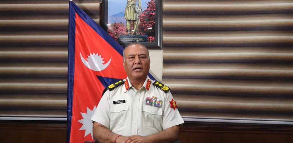 सेनाद्वारा आन्दोलनकारीलाई वार्ताका लागि आह्वान
