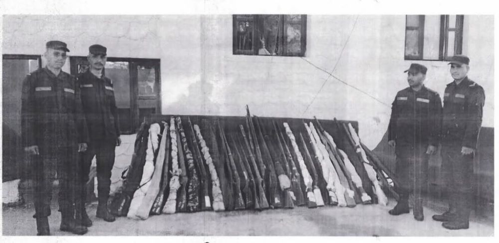 बैतडीमा ३८७ नाल भरुवा बन्दुक प्रशासनलाई बुझाइयो    