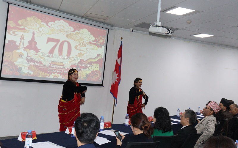 नेपाल–चीन कूटनीतिक सम्बन्धको ७०औँ वार्षिकोत्सवःछोङछिङ महानगरमा विविध सांस्कृतिक कार्यक्रम   