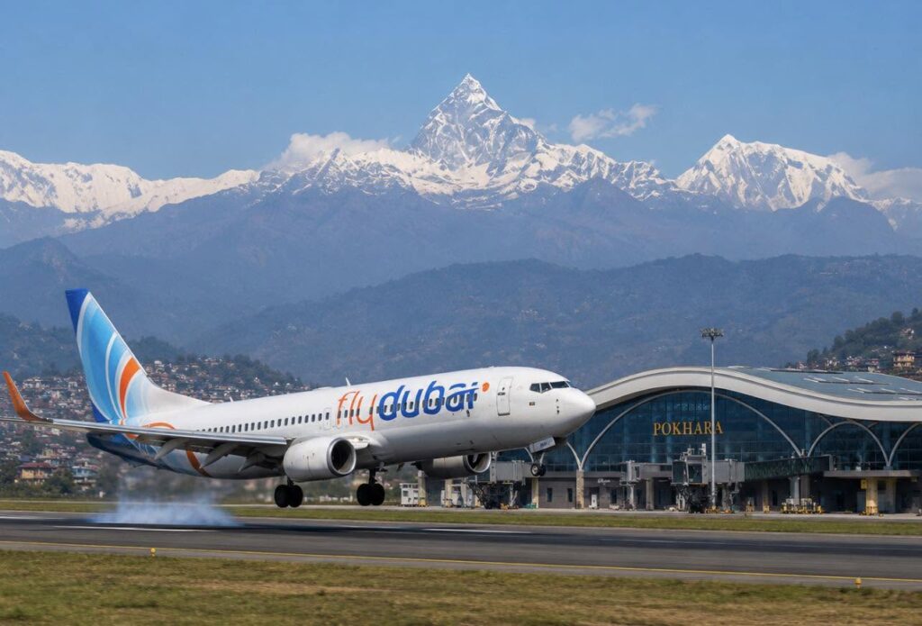 फ्लाई दुबईबाट पोखरा आउने यात्रुलाई होटल र रेष्टुराँमा २५ प्रतिशतसम्म छुट