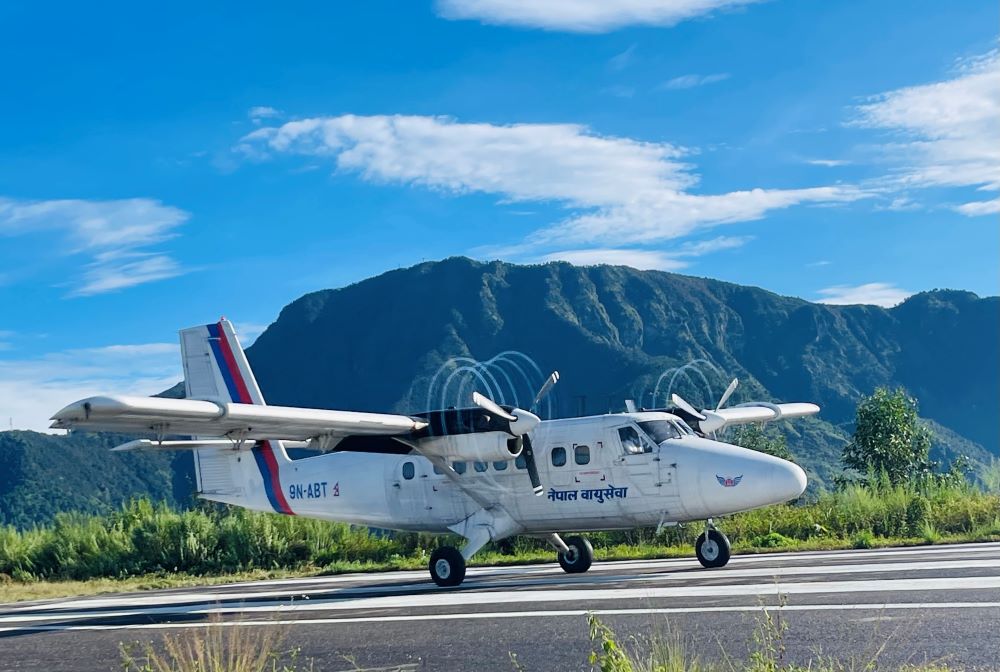 गुल्मीमा आजदेखि सातामा चार पटक हवाई उडानको शुरूवात    