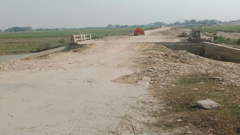 हुलाकी सडक आठ वर्षदेखि अधुरै    