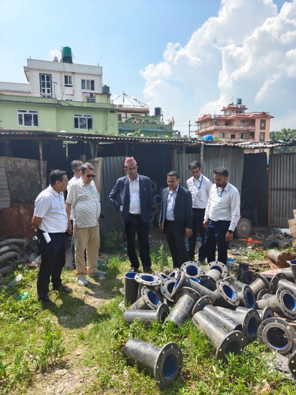 मेलम्ची खानेपानी आयोजनाअन्तर्गत निर्माणाधीन संरचनाको अनुगमन    
