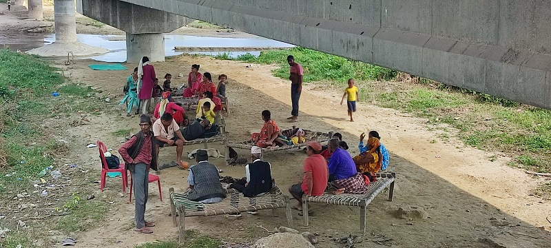 दुई दशकदेखि राजमार्गको पुलमुनि बास   