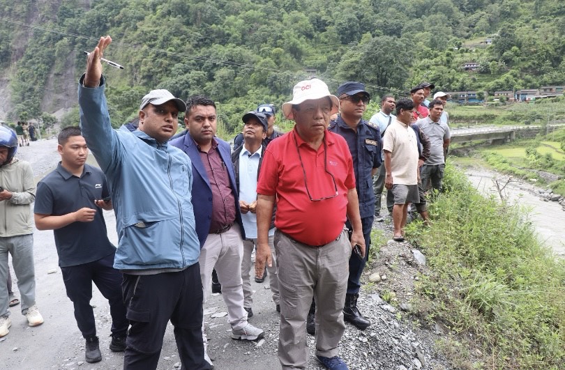 म्याग्दीको विकासमा सघाउने मन्त्री पुनको प्रतिबद्धता