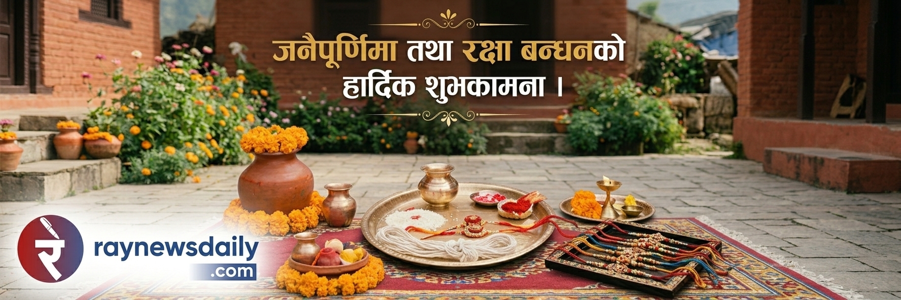 रक्षाबन्धन धारण गरेर आज जनैपूर्णिमा पर्व मनाइँदै, तराई मधेसमा राखी बाँधिने