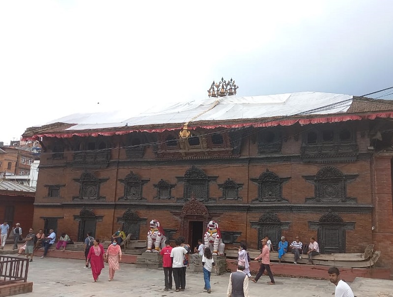 भूकम्पको दश वर्ष : अझै पाल र टेकोको भरमा कुमारी घर