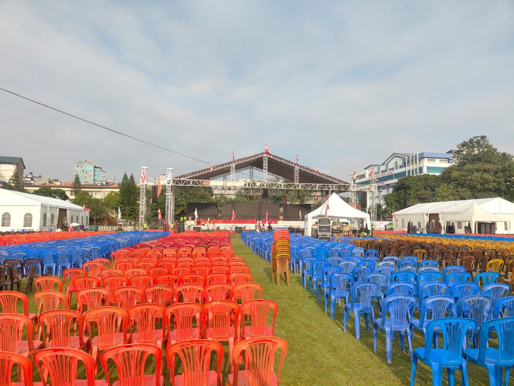 खुलामञ्चमा कांग्रेसको १५औँ महाधिवेशन, ७ हजार ७ सय प्रतिनिधि सहभागी हुँदै