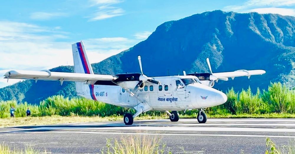 गुल्मीमा हवाई उडान कटौती, अब सातामा तीनपटक मात्र    