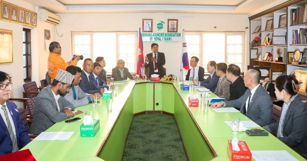 कोरियाली पर्यटन प्रवर्द्धनका लागि टान र काटाबीच समझदारी    