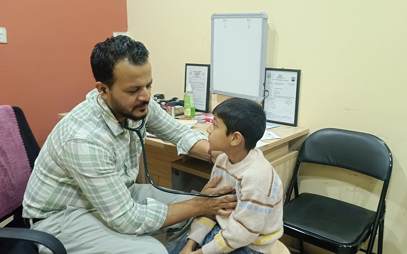 ‘नेफ्रोटिक सिन्ड्रम’ नहोस् भन्नाका लागि समय समयमा बालबालिकाको पिसाब परीक्षण गराउने कि