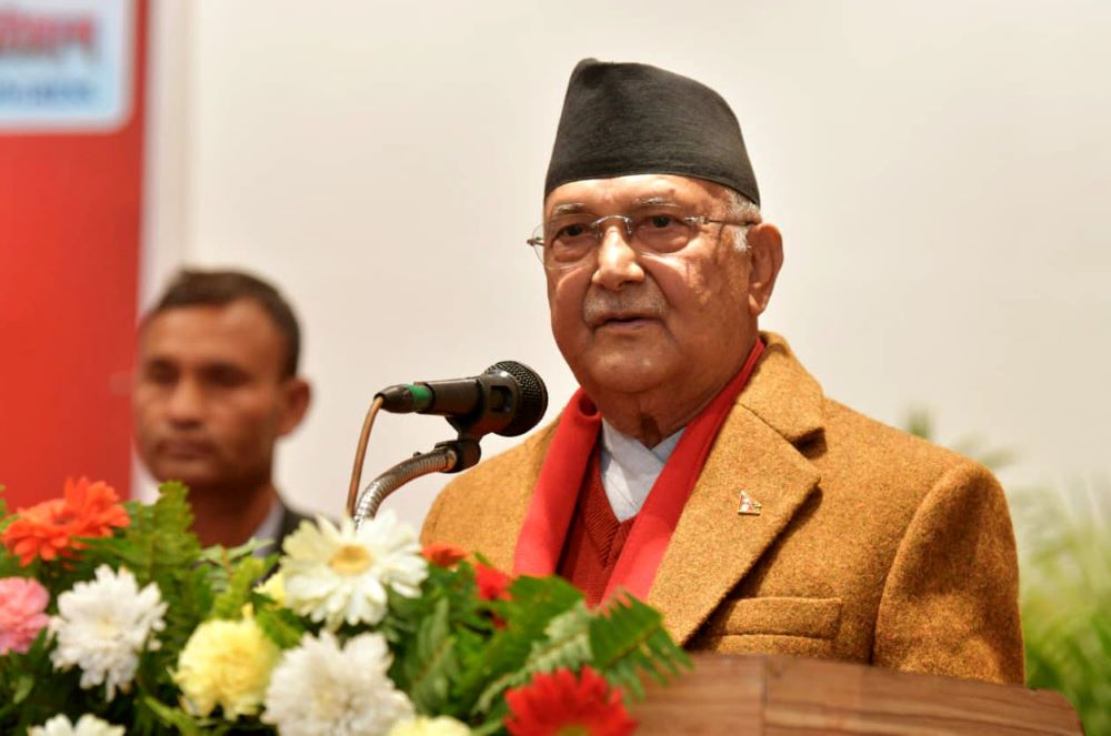 निर्वाचनको वातावरण बनाउनुपर्नेमा अध्यक्ष ओलीको जोड    