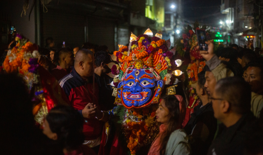 पचली भैरवको जात्रा समापन    