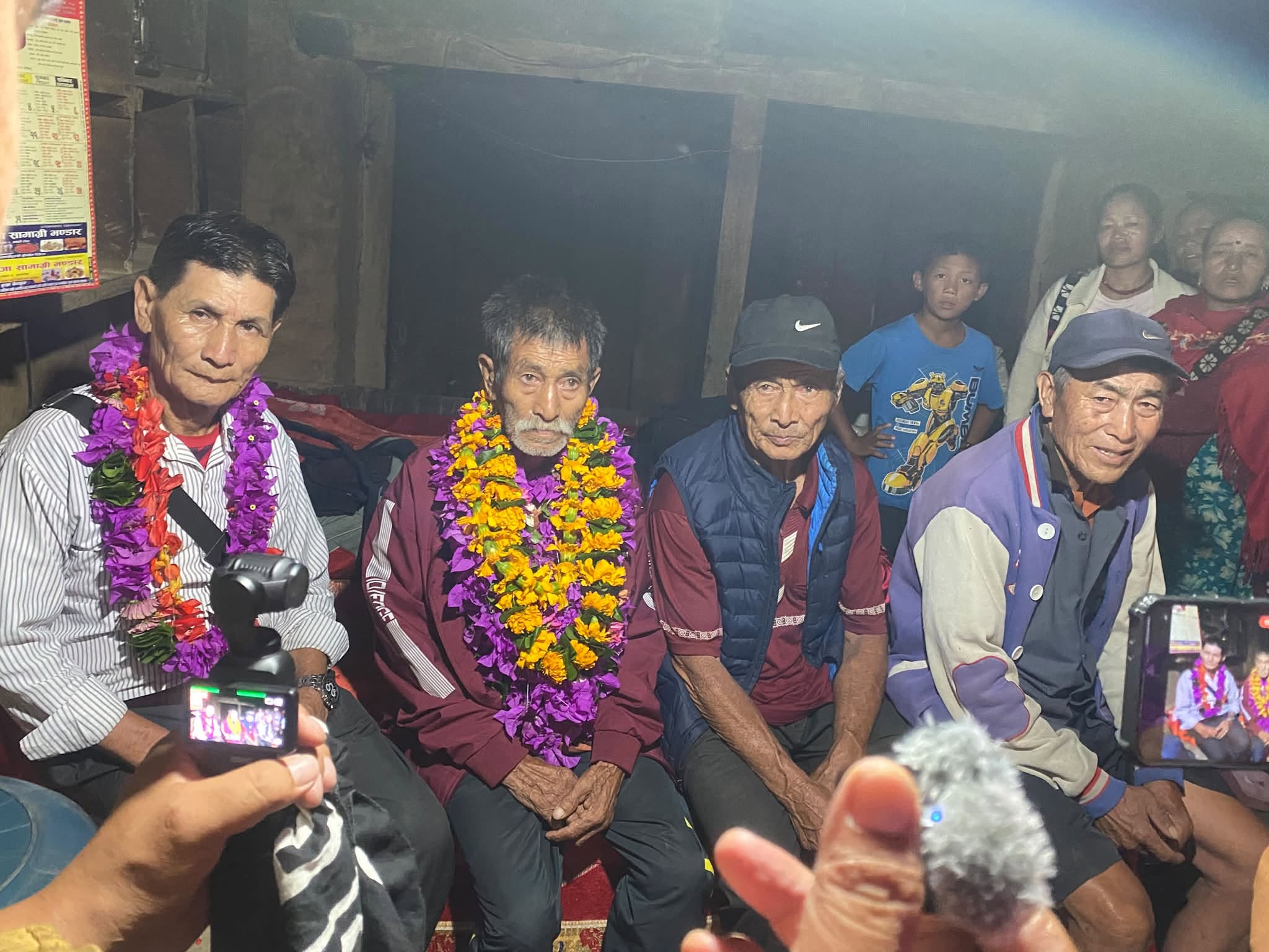 दग्नामका यामबहादुरको ५८ वर्षपछि पारिवारिक पुनर्मिलन   