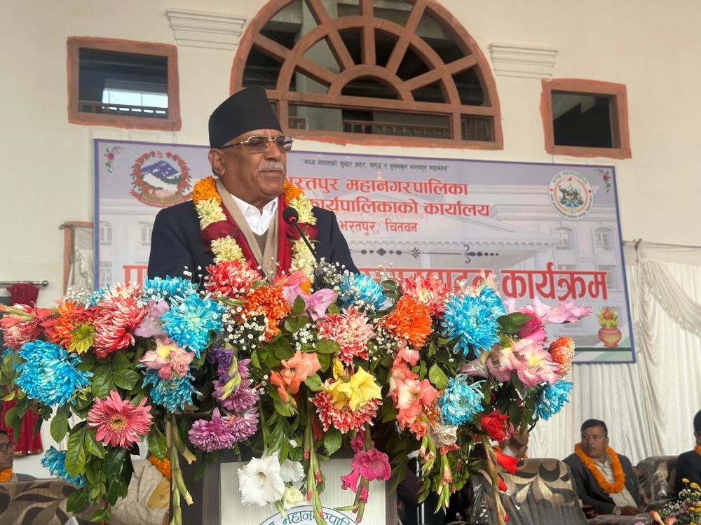 निर्वाचन तोकिएकै समयमा हुन्छ : प्रचण्ड