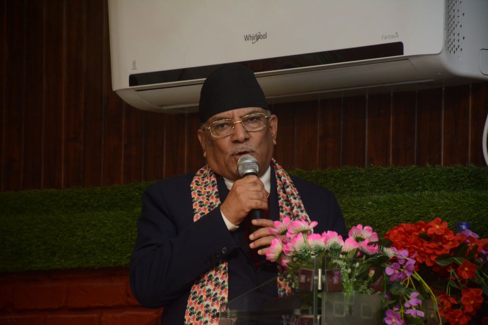 अधिकार खोस्ने षड्यन्त्र भइरहेको छ, सबै दल एकजुट होऔँ : प्रधानमन्त्री प्रचण्ड