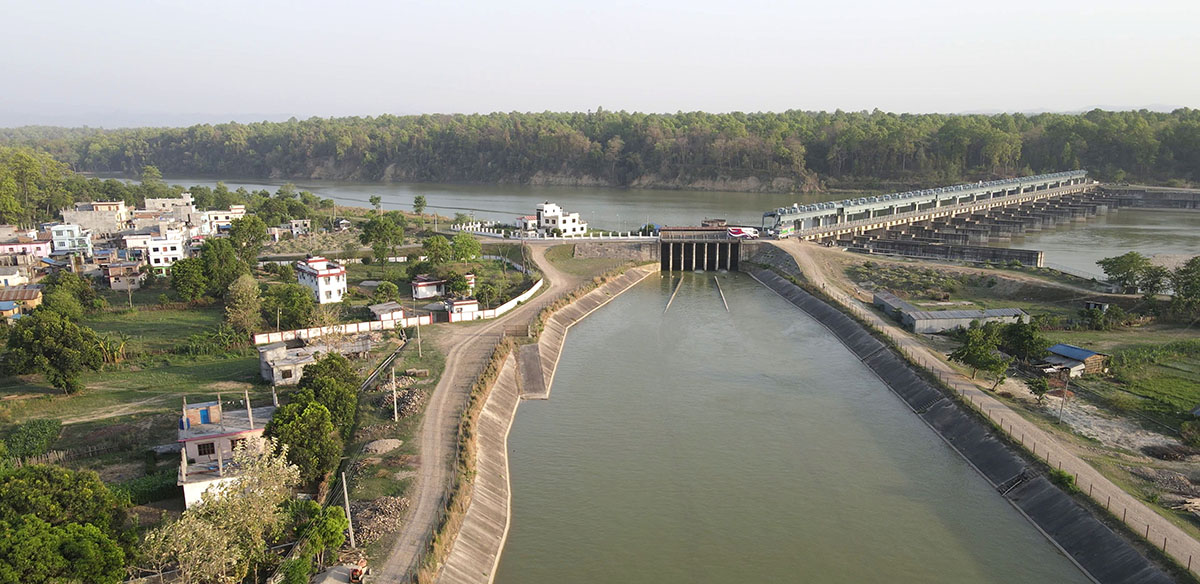 सिक्टा सिँचाइ आयोजनाद्वारा २४ हजार हेक्टर जमिनमा सिँचाइ सुविधा    