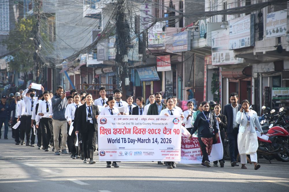 विश्वमा एक करोड सात लाखमा सक्रिय क्षयरोगी, नेपालका ४२ प्रतिशत उपचार बाहिर    