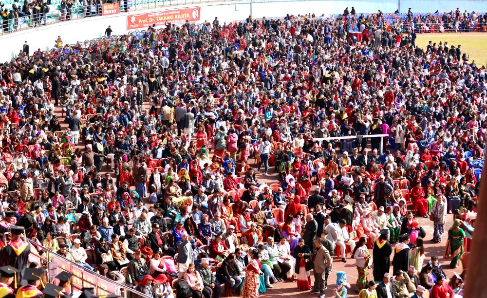 त्रिविविको दीक्षान्त समारोहमा १६ हजार विद्यार्थी दीक्षित    