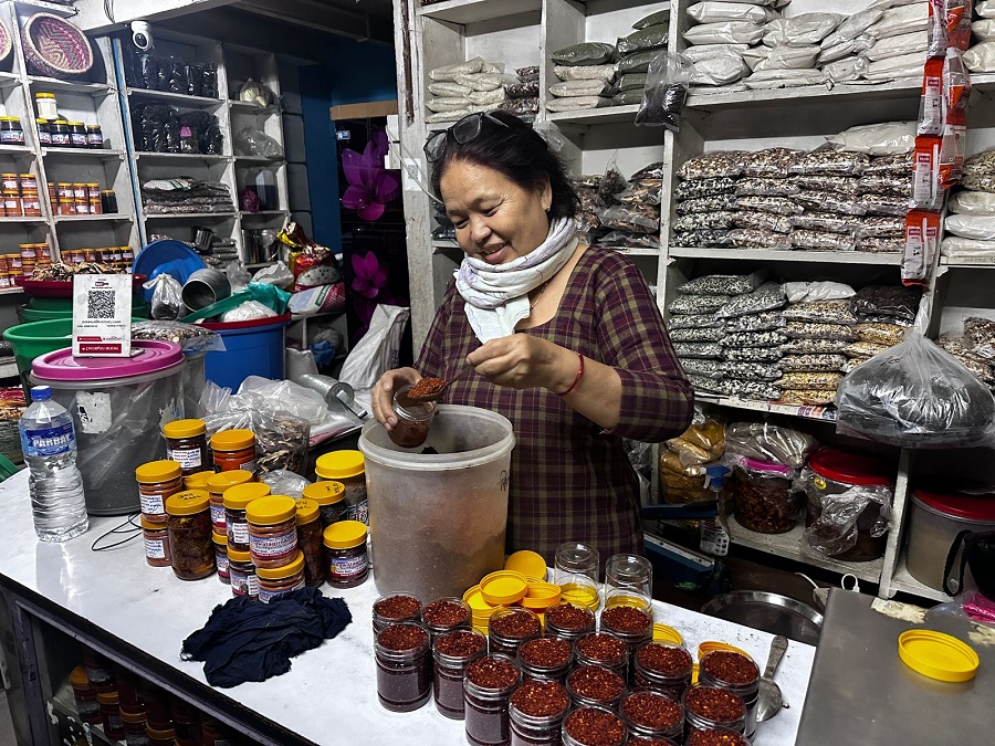 म्याग्दीको कोसेली टिमुरका परिकार   