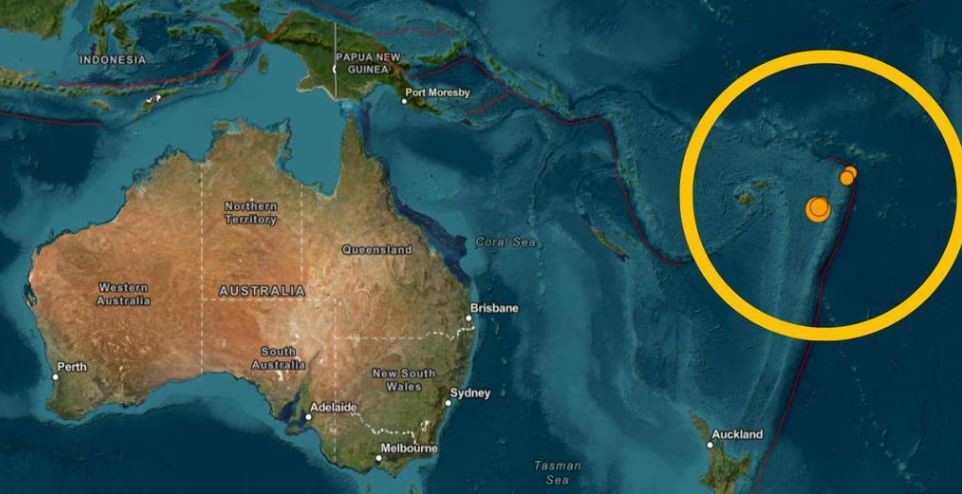 टोङ्गा नजिक ७.६ म्याग्निच्युडको भूकम्प        