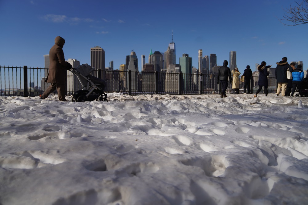 न्युयोर्कमा अत्यधिक चिसोका कारण १४ जनाको मृत्यु   