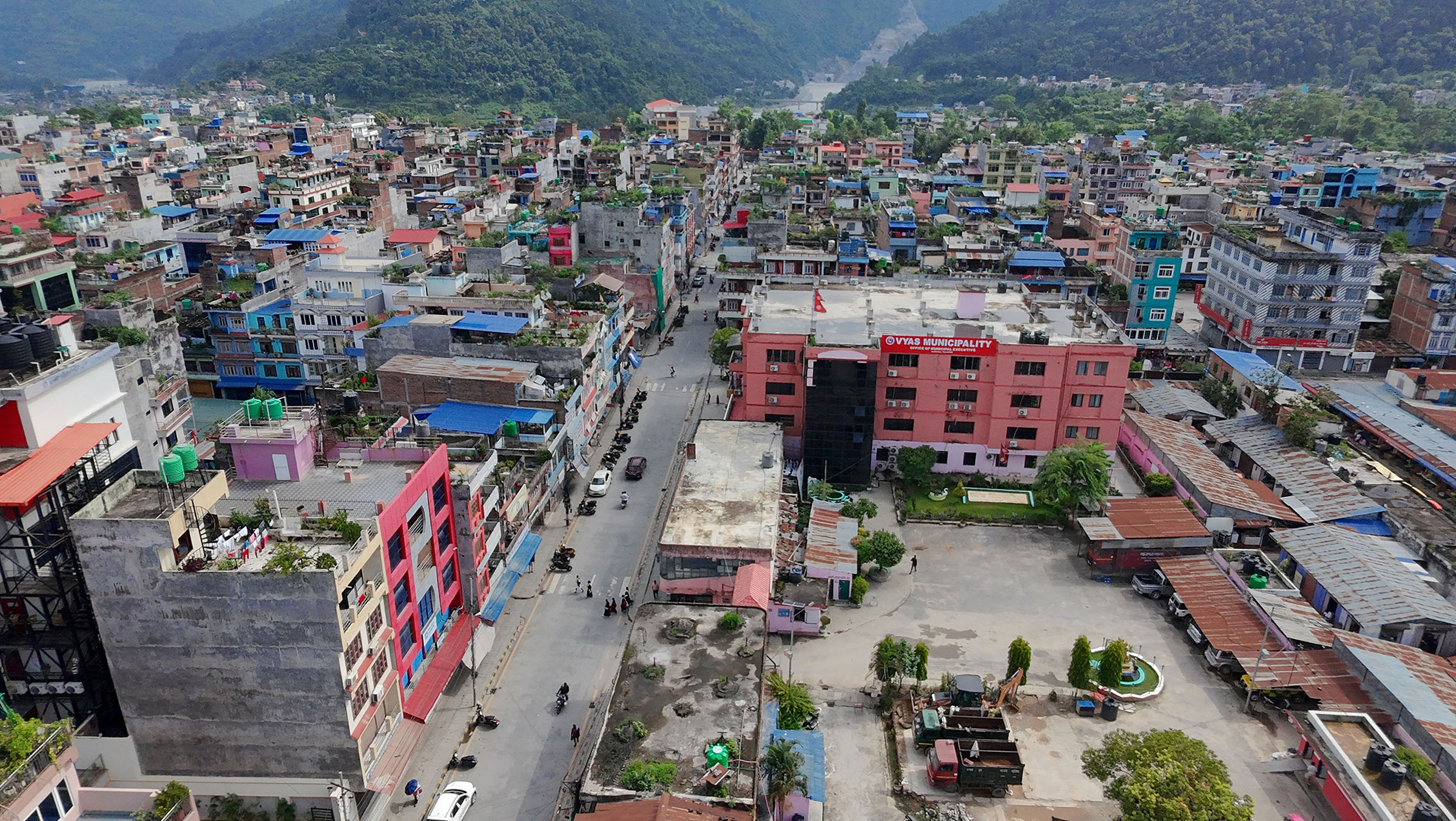 पूर्वाधार विकासमा अग्रसर व्यास   