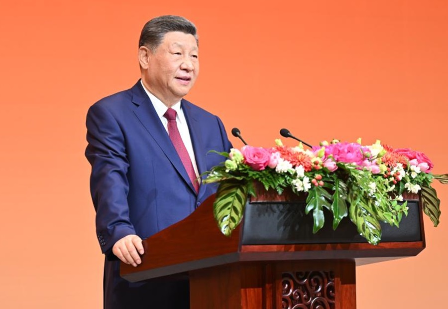 President Xi holds welcome banquet for Trump