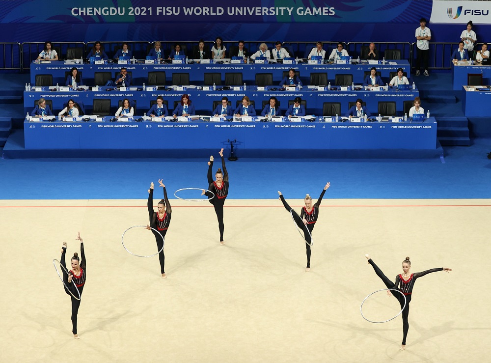 FISU WORLD UNIVERSITY GAMES, Chengdu- RHYTHMIC GYMNASTICS