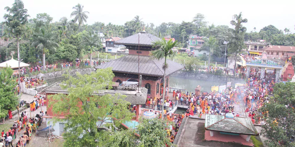 अर्जुनधारा जलेश्वरधाममा ४० हजार भक्तजनले गरे जलार्पण